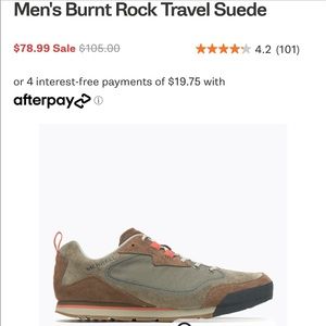 MERREL men’s hiking shoes